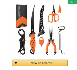 KastKing SteelStream 6pc Fishing Tool Kit